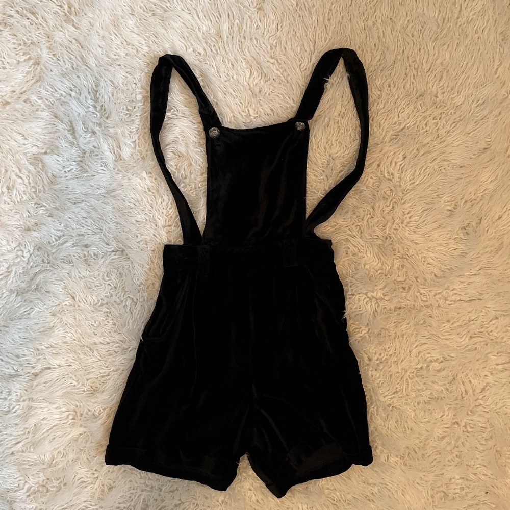 Versace Vintage Velvet Jumpsuit Shorts
